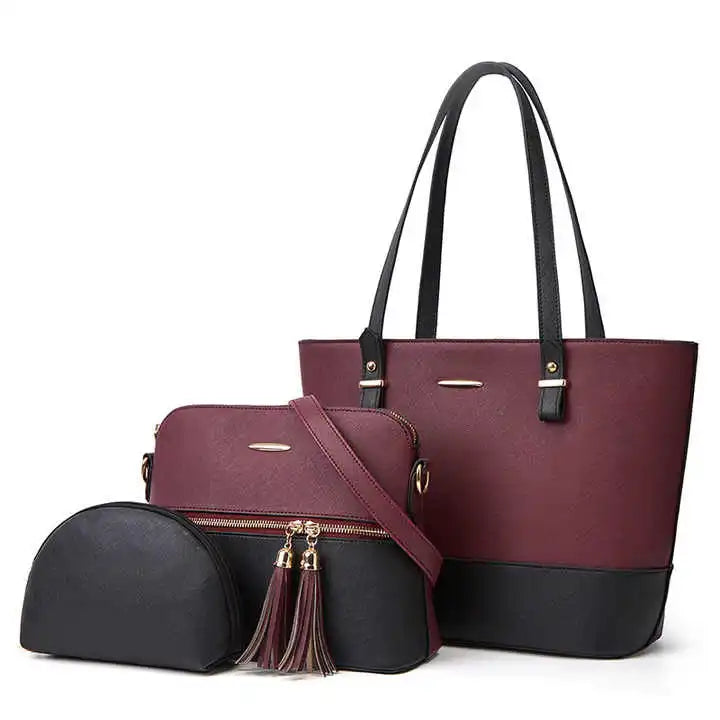 3 PCS SLAY SET MAROON
