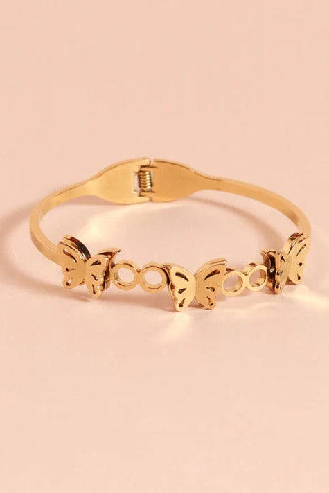 GOLDEN MONARCH BANGLE
