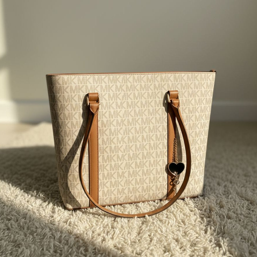 CARRY-ALL TOTE BEIGE