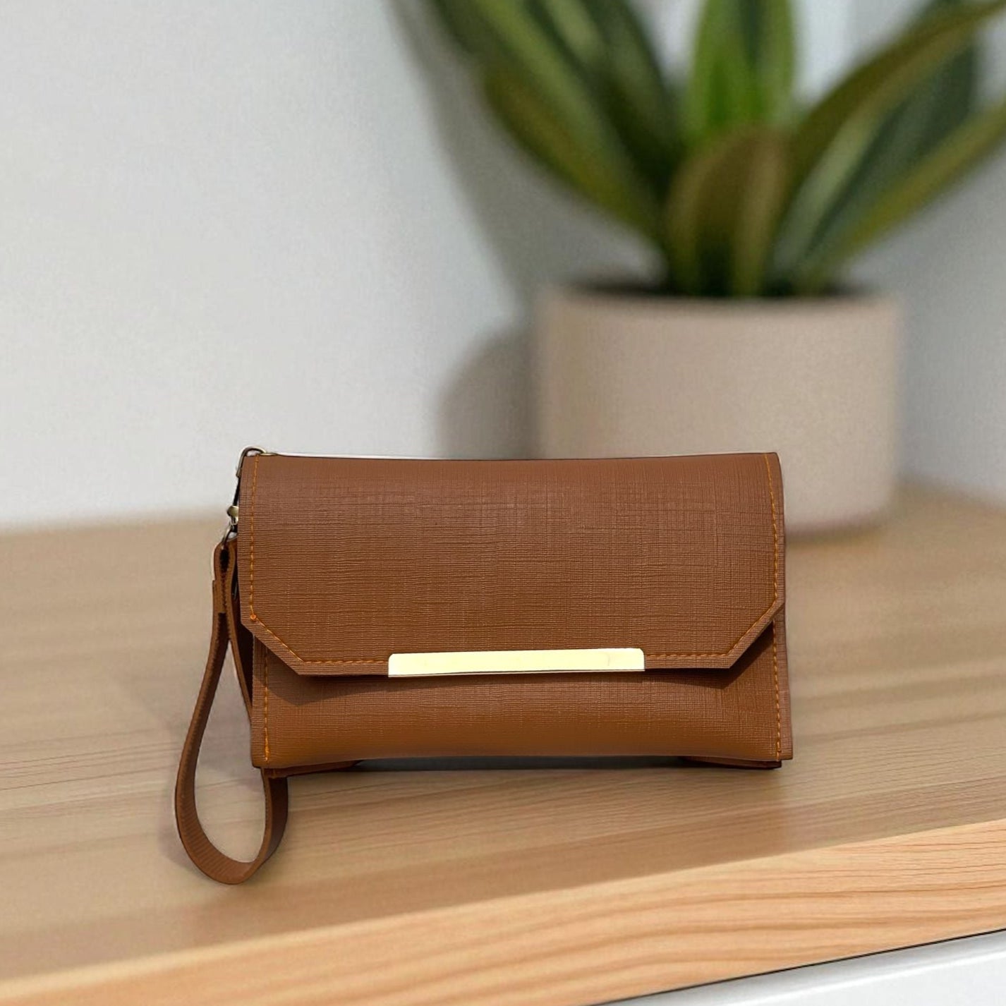 EASY MOM WALLET BROWN