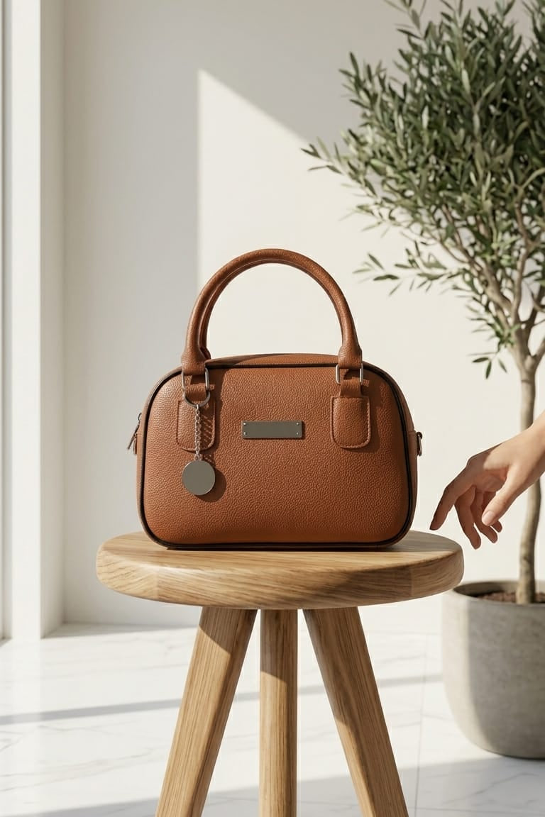 THE BOWLING BAG BROWN