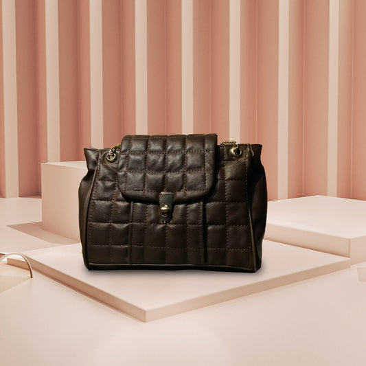 Quilted Flap Tote