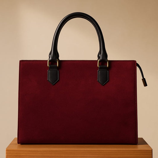 WEEKEND TOTE BURGUNDY