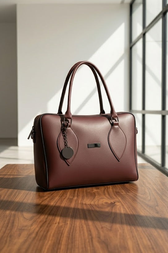 THE MAVEN CARRYALL CHOCOLATE BROWN