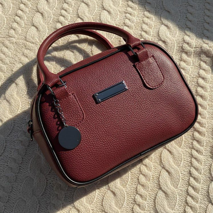 THE BOWLING BAG BURGUNDY