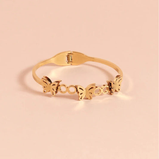 GOLDEN MONARCH BANGLE