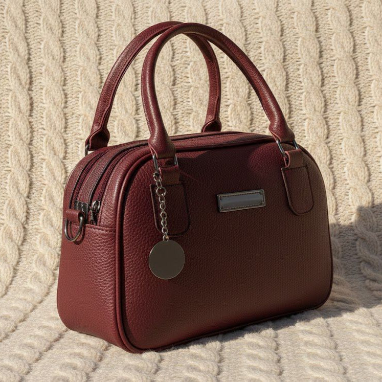 THE BOWLING BAG BURGUNDY