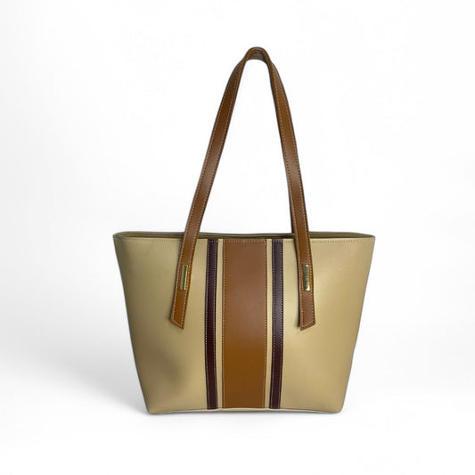 SATCHEL TOTE BEIGE