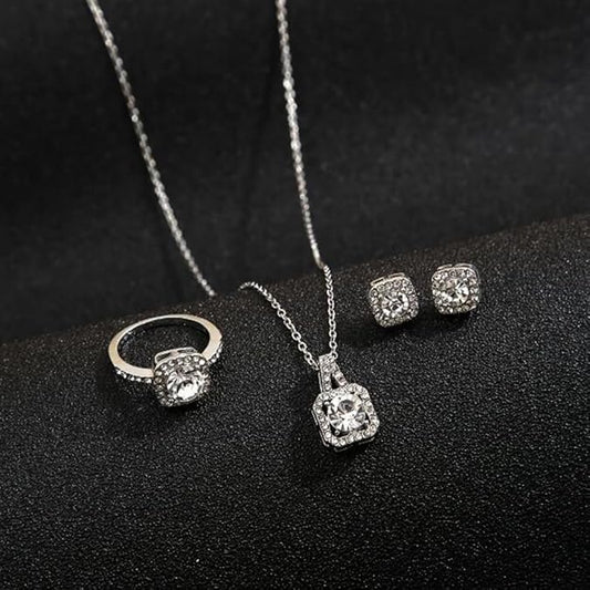 MOISSANITE CRYSTAL SET - 3 PCS