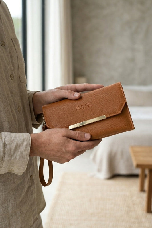 EASY MOM WALLET BROWN