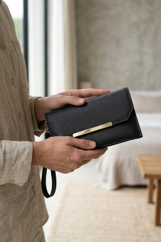 EASY MOM WALLET BLACK