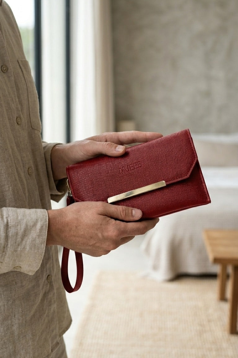 EASY MOM WALLET RED