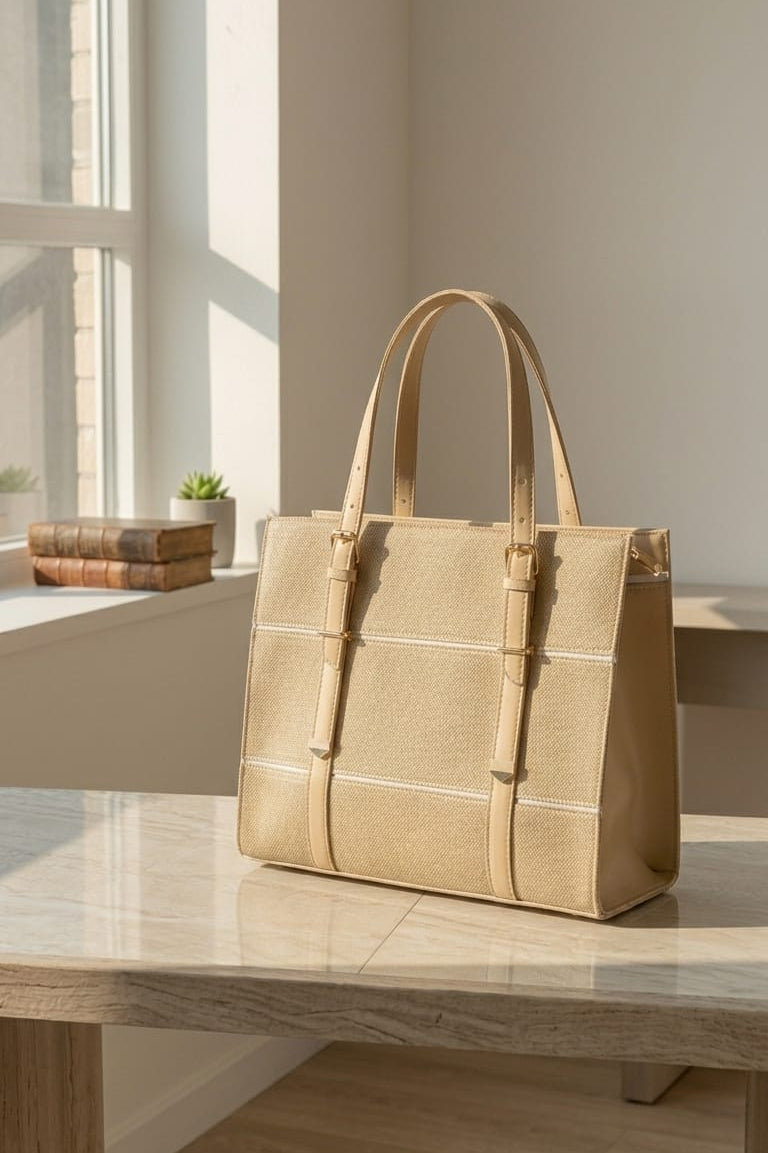 THE ARTISAN TOTE BEIGE
