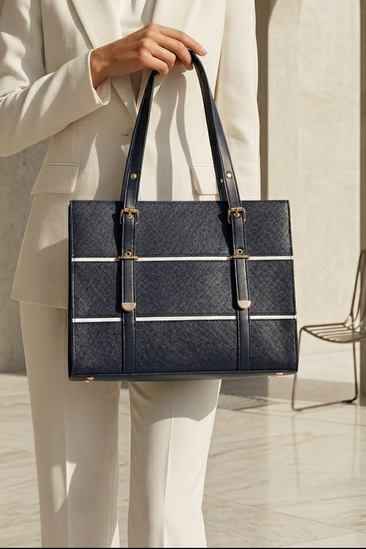 THE ARTISAN TOTE BLUE