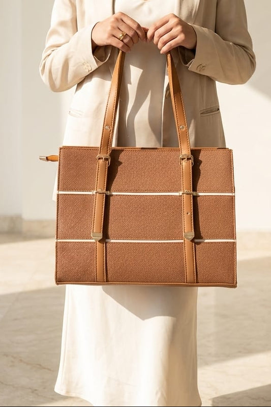 THE ARTISAN TOTE BROWN