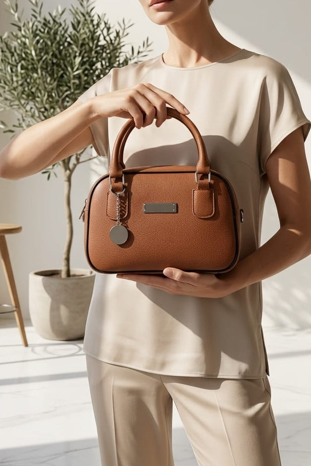THE BOWLING BAG BROWN