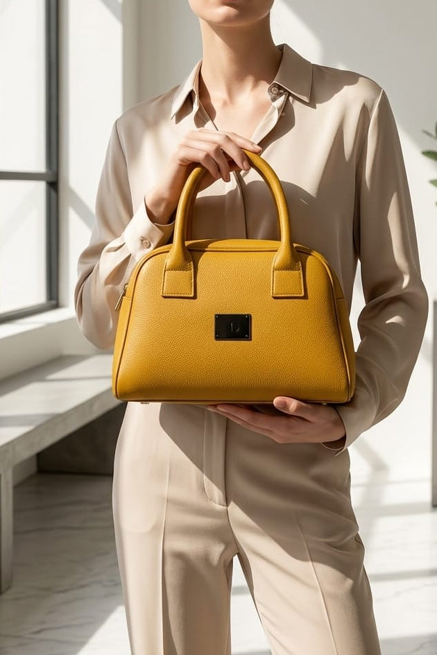 MINI TRAVEL BAG MUSTARD