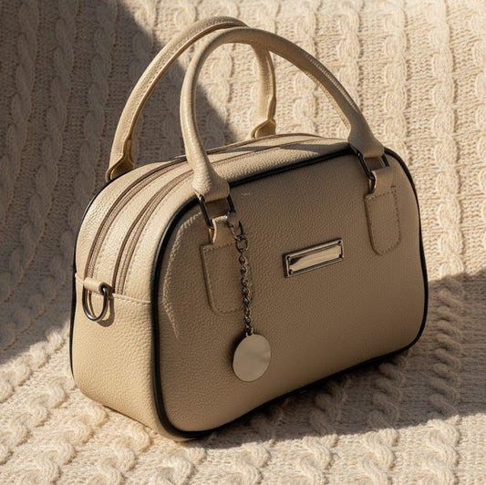 THE BOWLING BAG BEIGE
