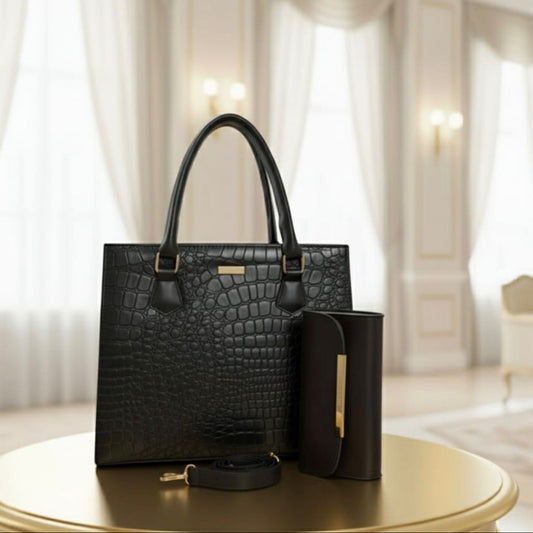 CROCO DUO - BLACK