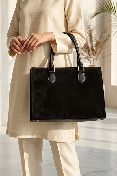 WEEKEND TOTE BLACK
