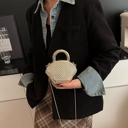 THE PRISM MICRO-TOTE SILVER