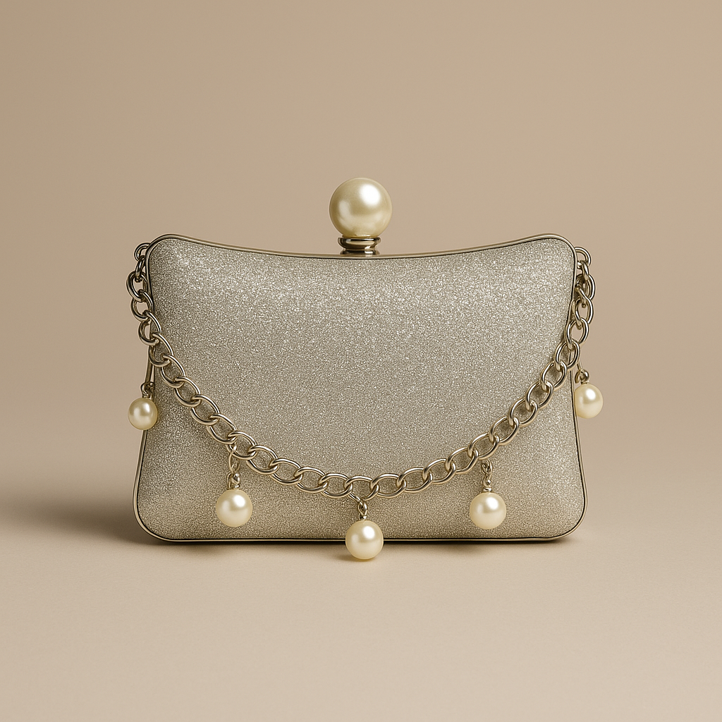 AURORA  CLUTCH SILVER